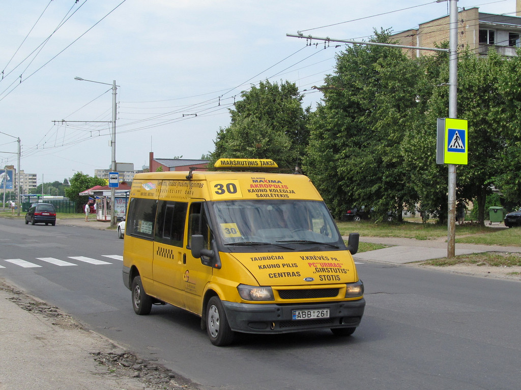 Kaunas, Ford Transit 85T300 # ABB 261