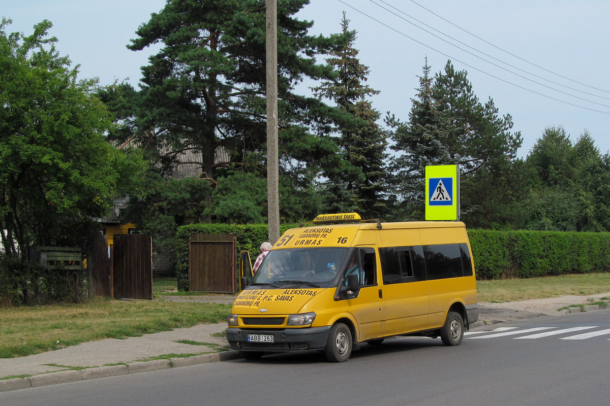 Kaunas, Ford Transit 85T300 # ABB 263
