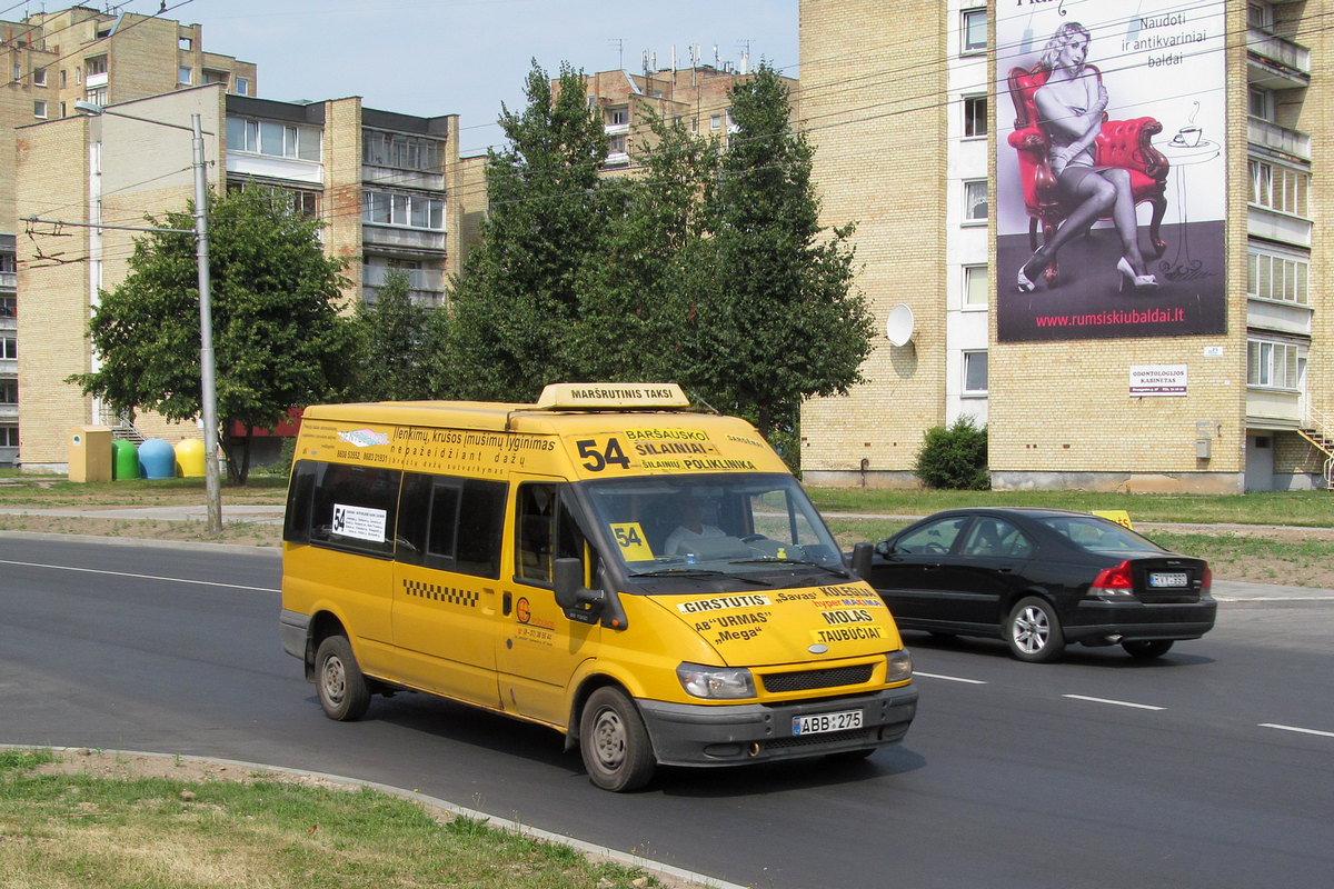 Kaunas, Ford Transit 85T300 No. ABB 275