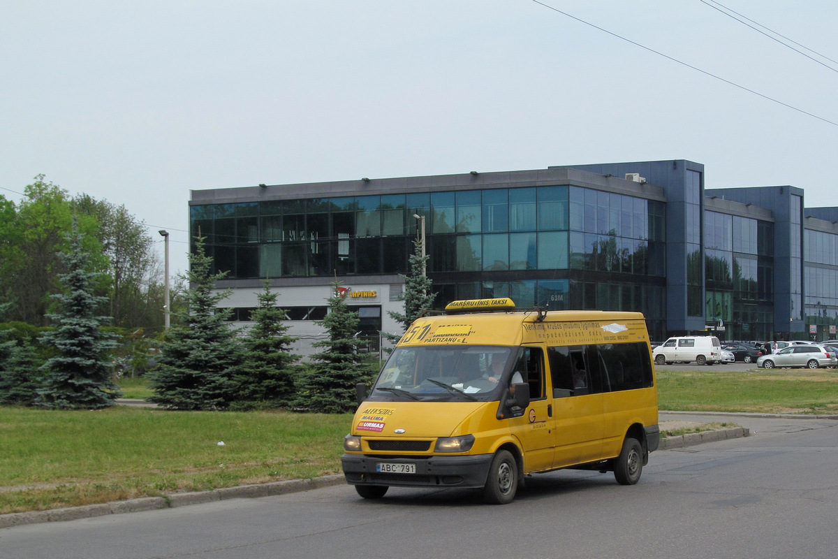 Kaunas, Ford Transit 85T300 # ABC 791