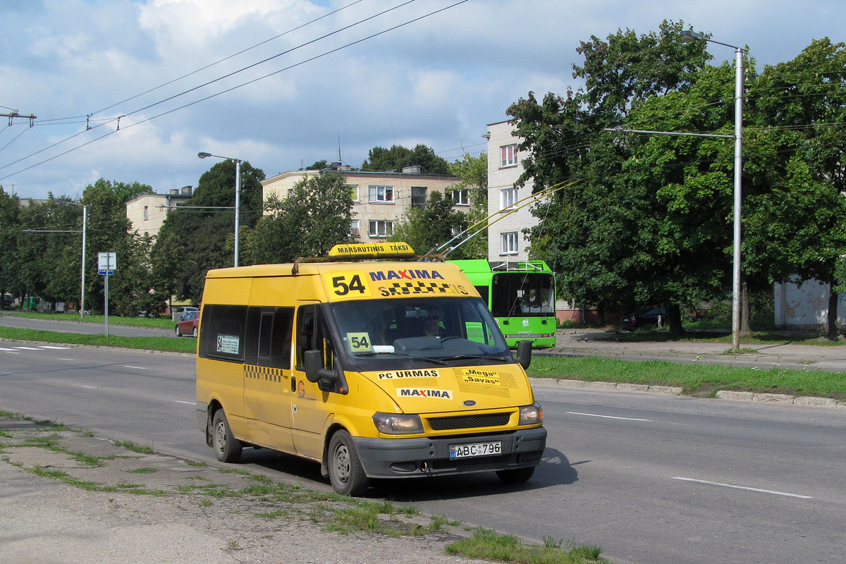 Kaunas, Ford Transit 85T300 nr. ABC 796