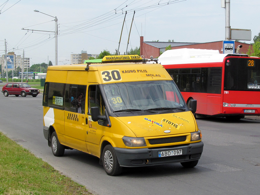 Kaunas, Ford Transit 85T300 # ABD 097