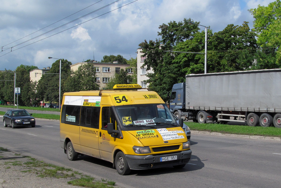 Kaunas, Ford Transit 85T300 nr. HGE 951