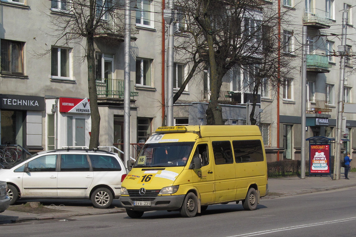 Kaunas, Mercedes-Benz Sprinter 308CDI # SVA 231