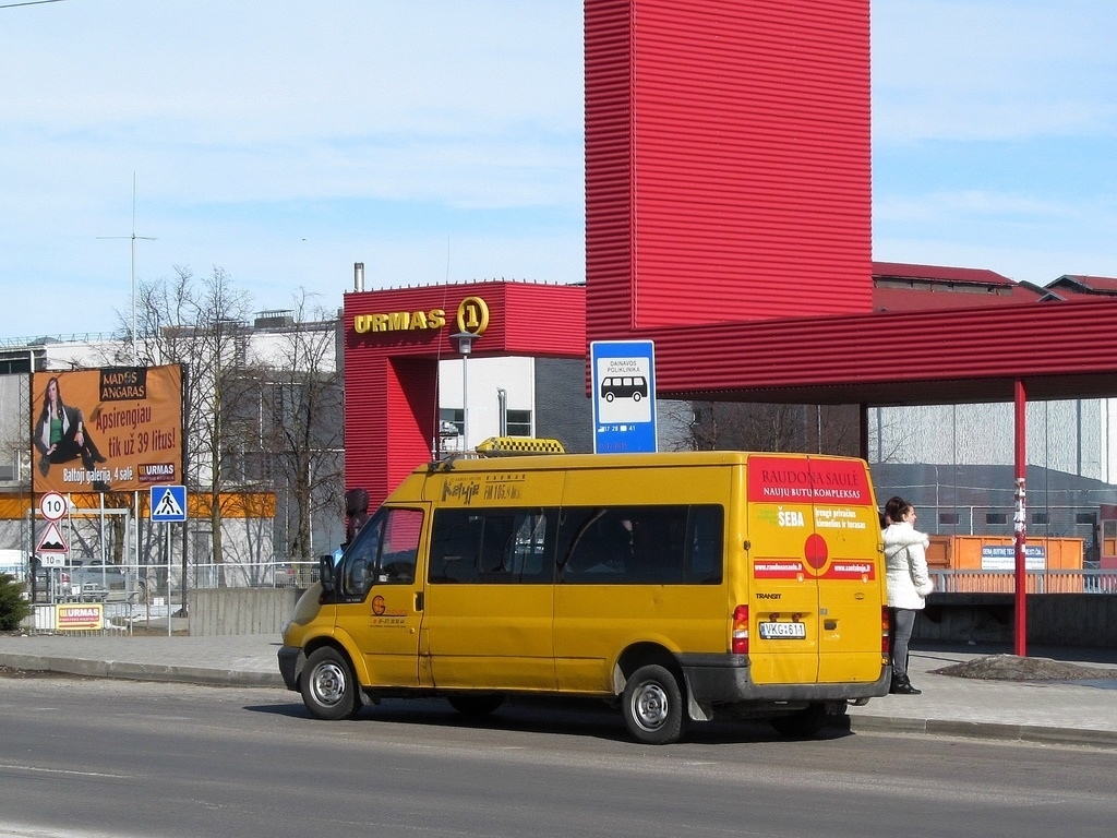 Kaunas, Ford Transit 85T300 # VKG 611