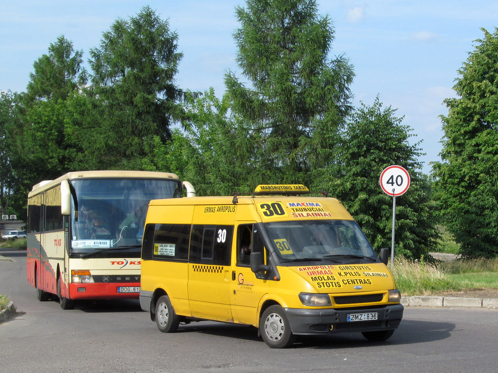Kaunas, Ford Transit 85T300 №: ZMZ 836