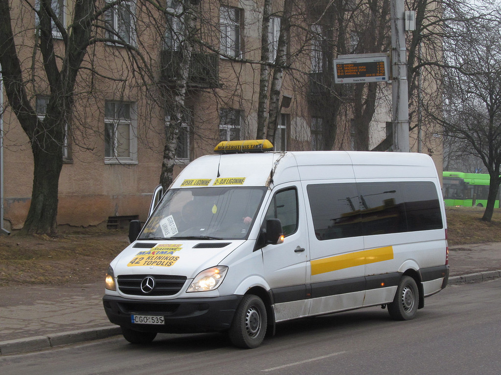 Kaunas, Mercedes-Benz Sprinter 313CDI nr. CGO 535