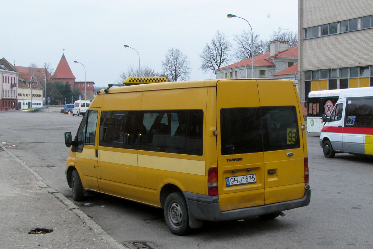 Kaunas, Ford Transit 85T300 # GHJ 675