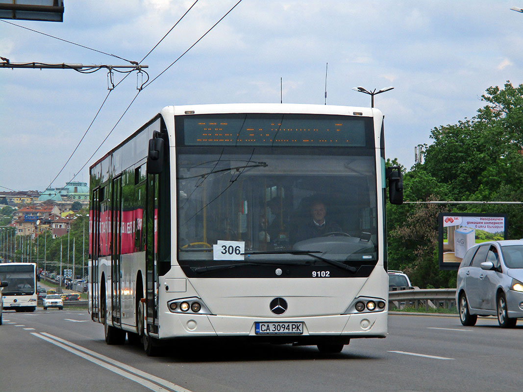 Sofia, Mercedes-Benz Conecto II nr. 9102