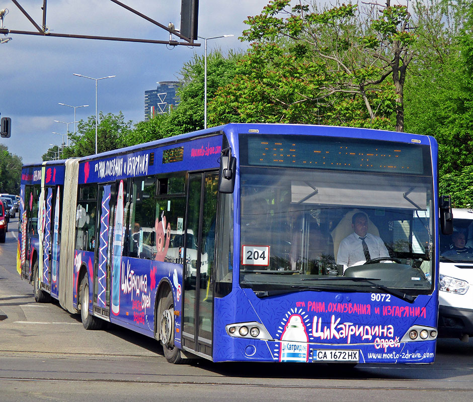 София, Mercedes-Benz Conecto II G № 9072