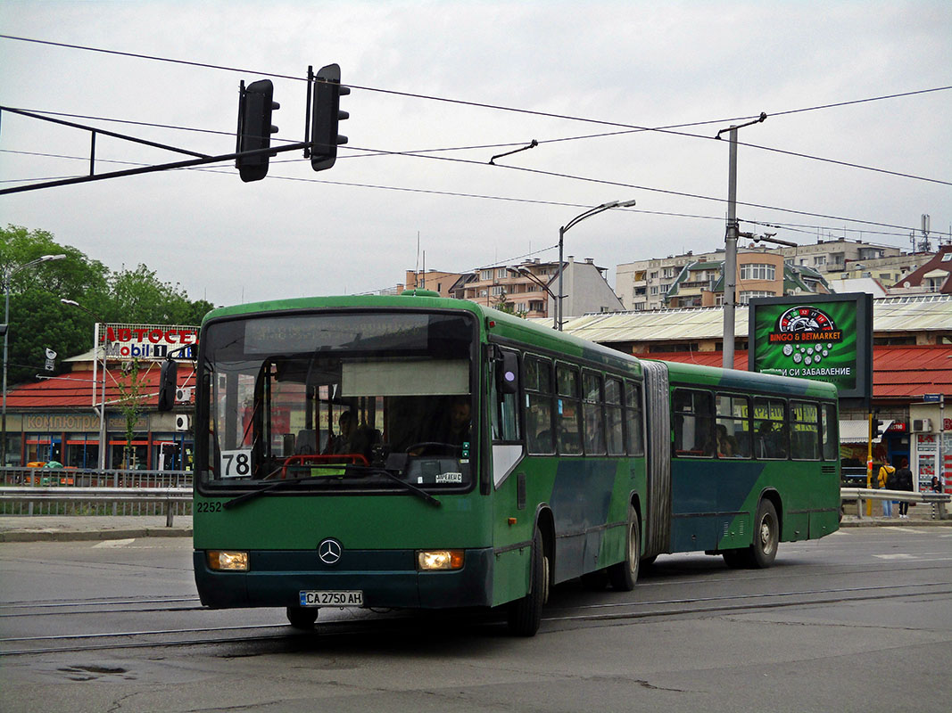 София, Mercedes-Benz O345 G № 2252