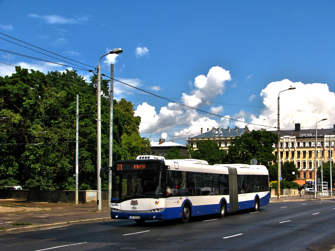 Rīga, Solaris Urbino III 18 № 69504