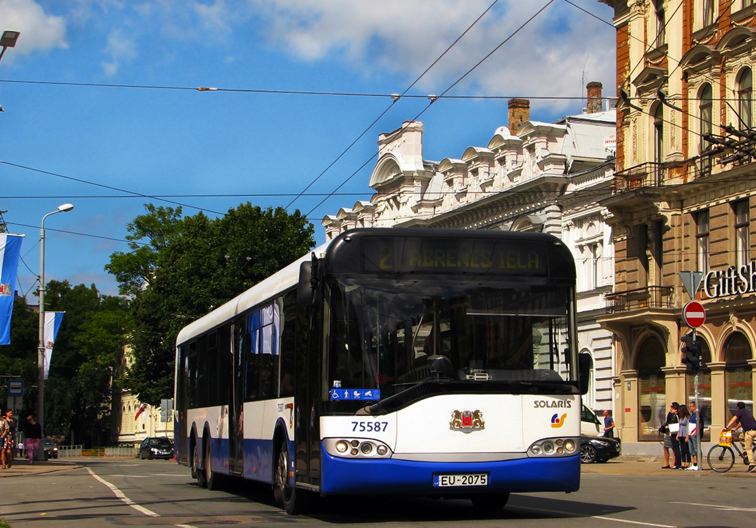 Rīga, Solaris Urbino II 15 № 75587