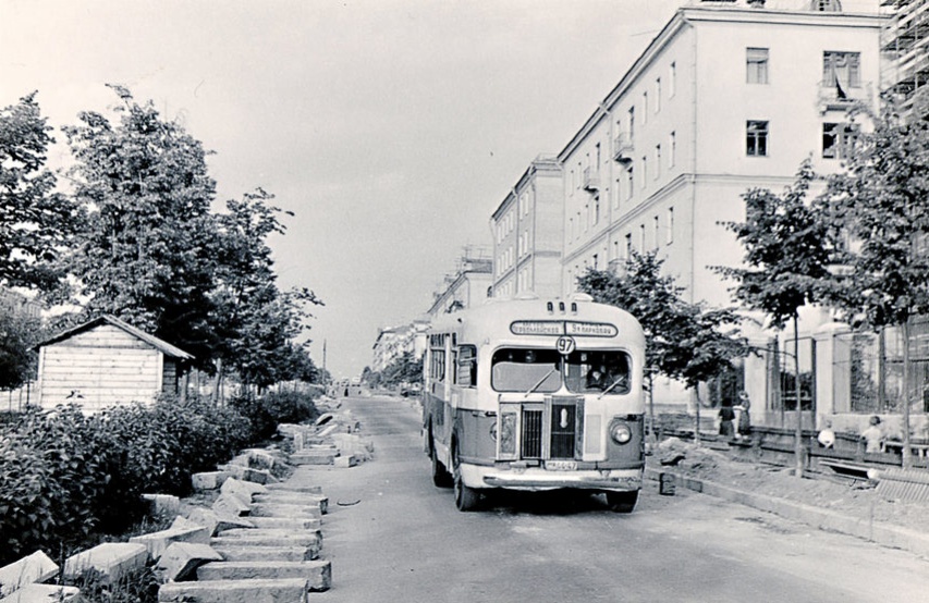 Moscow, ЗиС-155 # МЯ 44-47; Moscow — Old photos