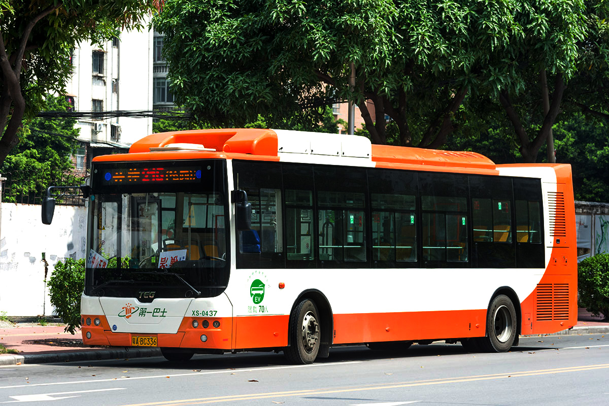 Guangzhou, Zhuzhou TEG6106BEV07 №: XS-0437