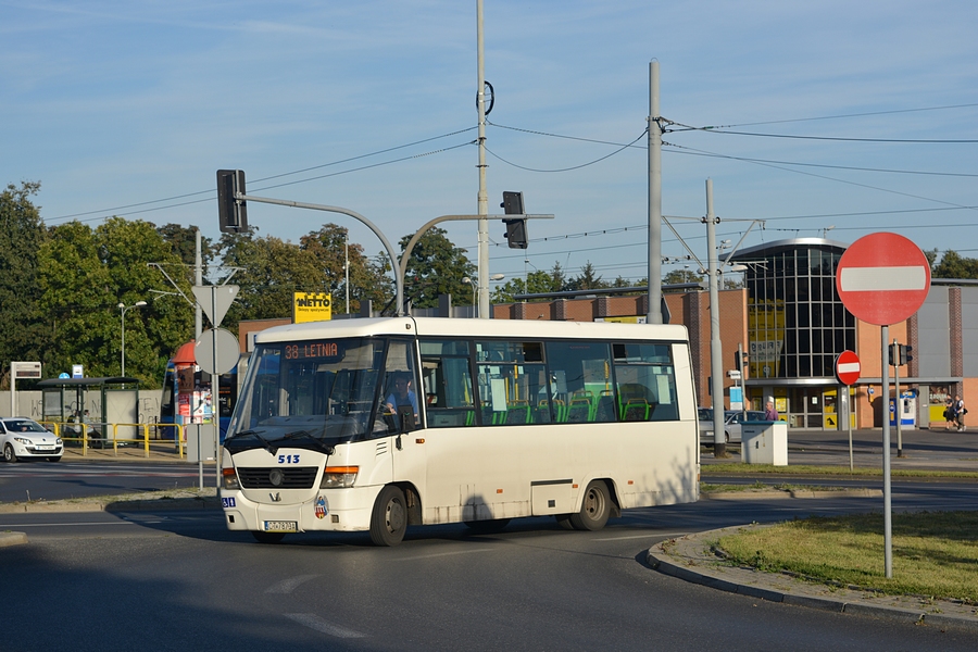 Toruń, Jelcz M081MB # 513