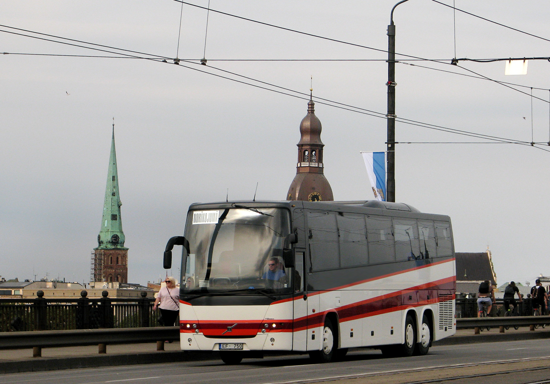 Riga, Volvo 9900 No. EF-750