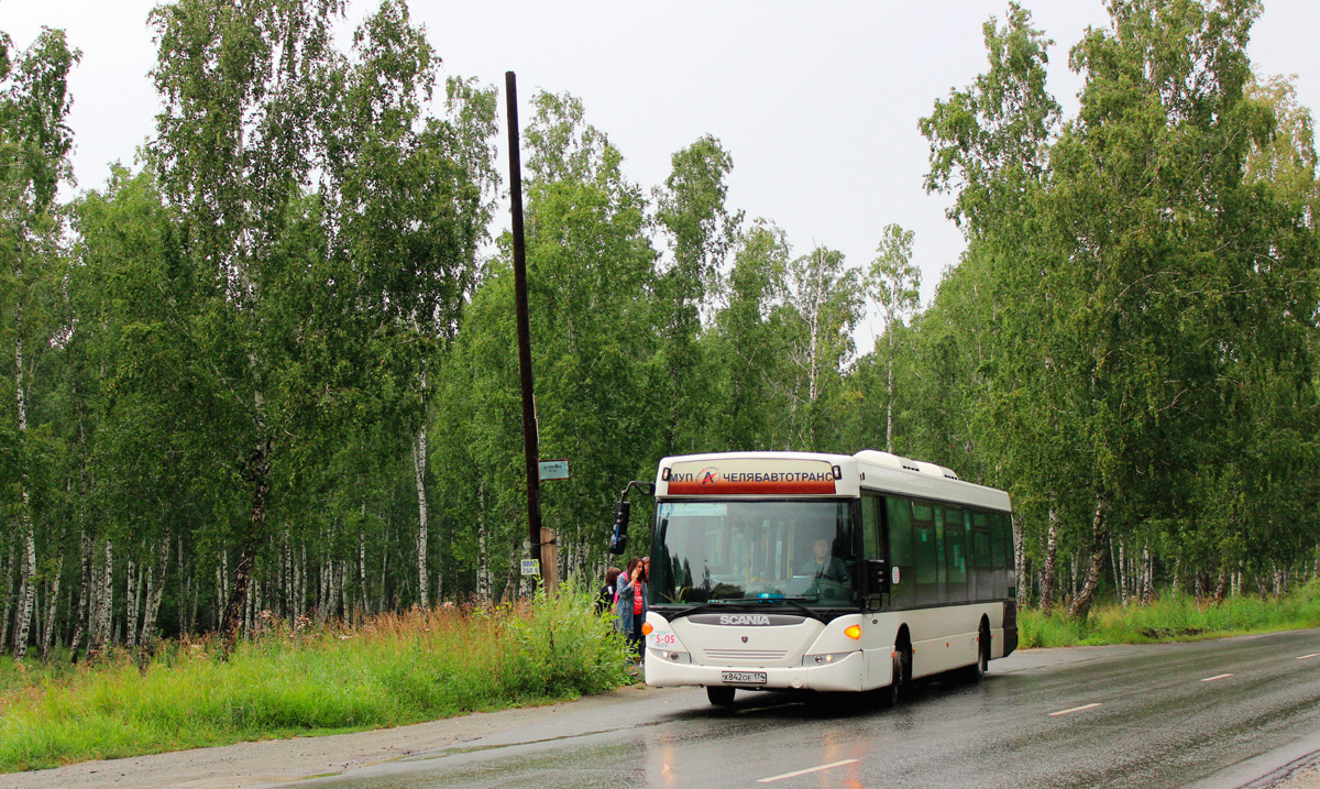 Chelyabinsk, Scania OmniLink CK95UB 4x2LB # 5-05