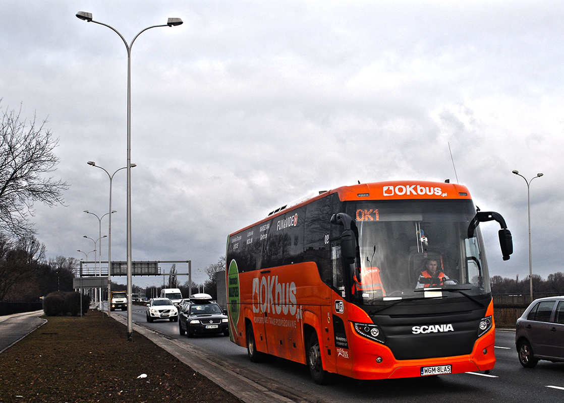 Varsó, Scania Touring HD (Higer A80T) №: 9