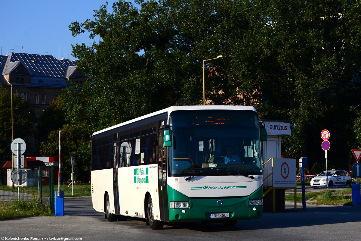 Prešov, Irisbus Crossway 12M No. PO-449DF