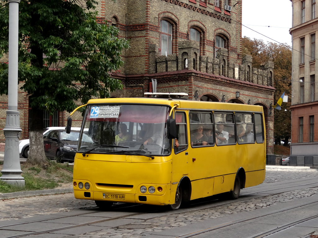 Lviv, Bogdan А09201 No. ВС 1118 АА