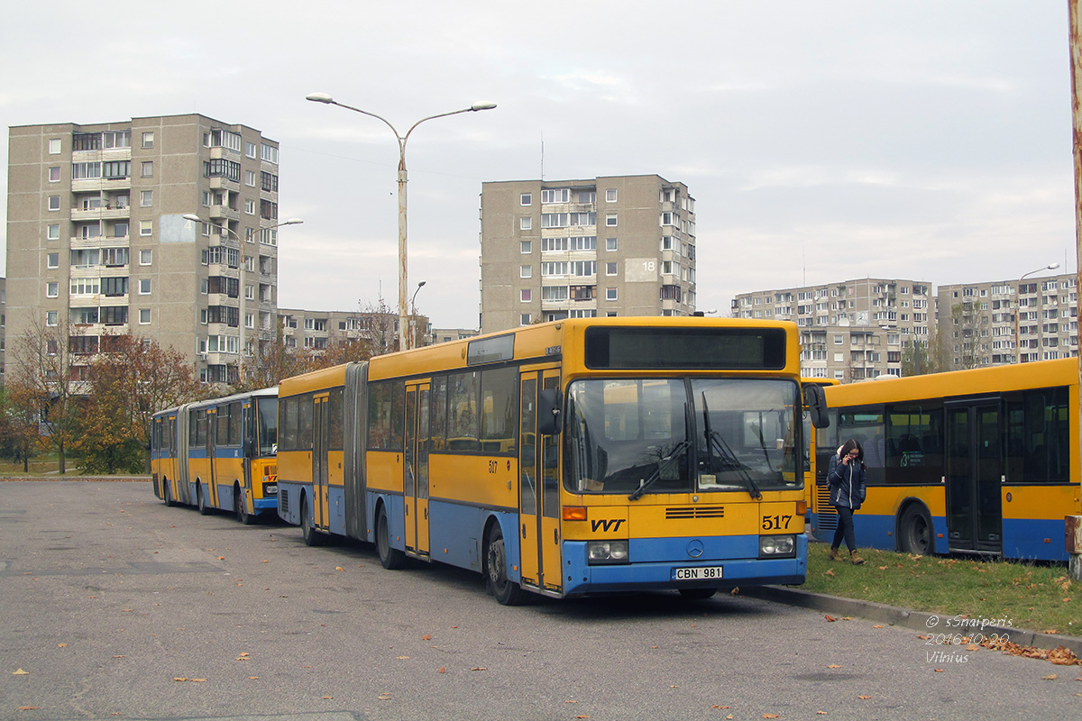Vilnius, Mercedes-Benz O405G # 517