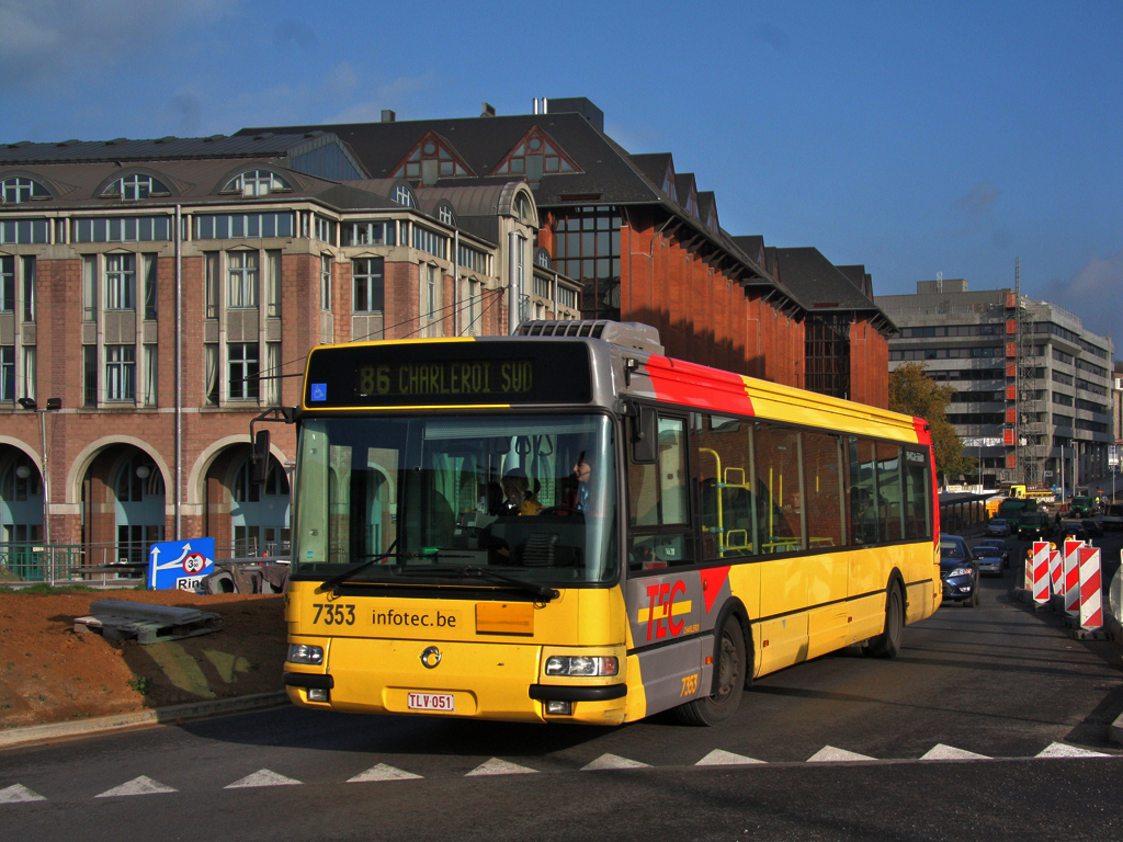 Charleroi, Irisbus Agora S # 7353