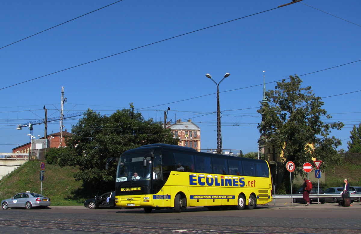 Kaunas, MAN R08 Lion's Top Coach RHC464 # 311