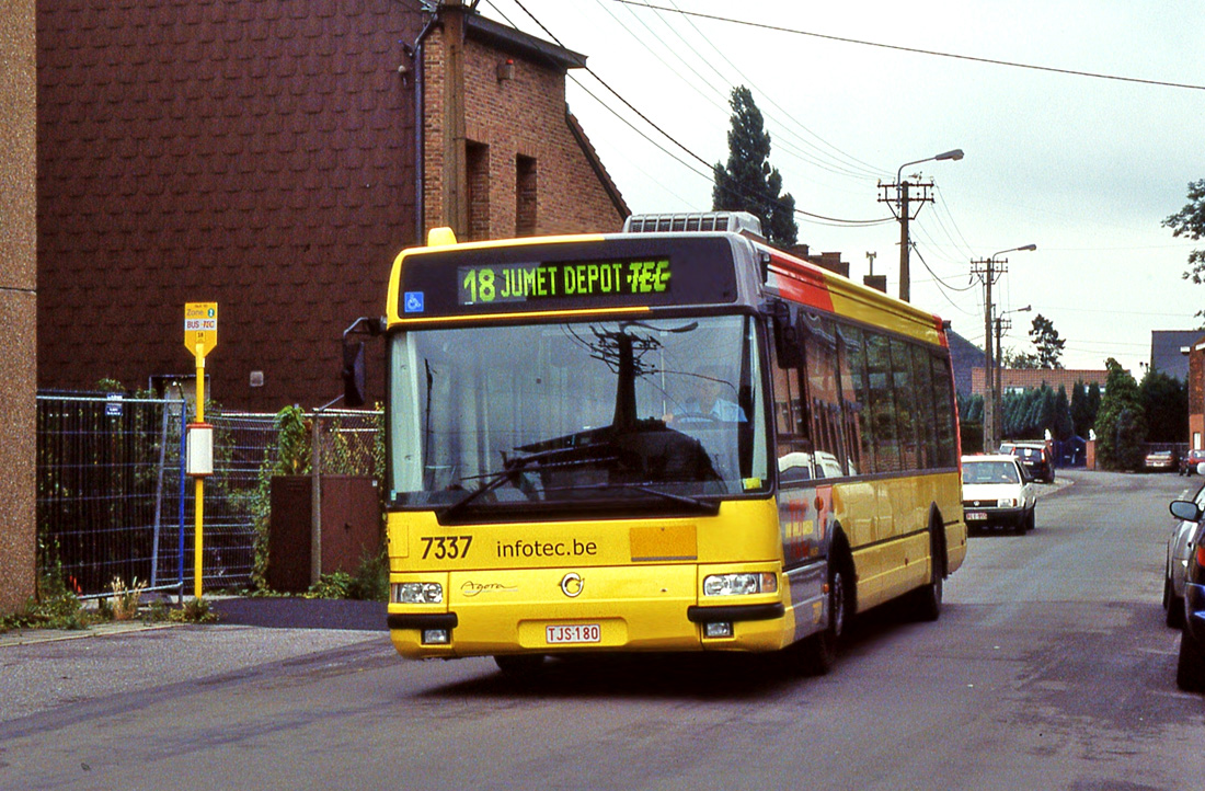 Charleroi, Irisbus Agora S # 7337