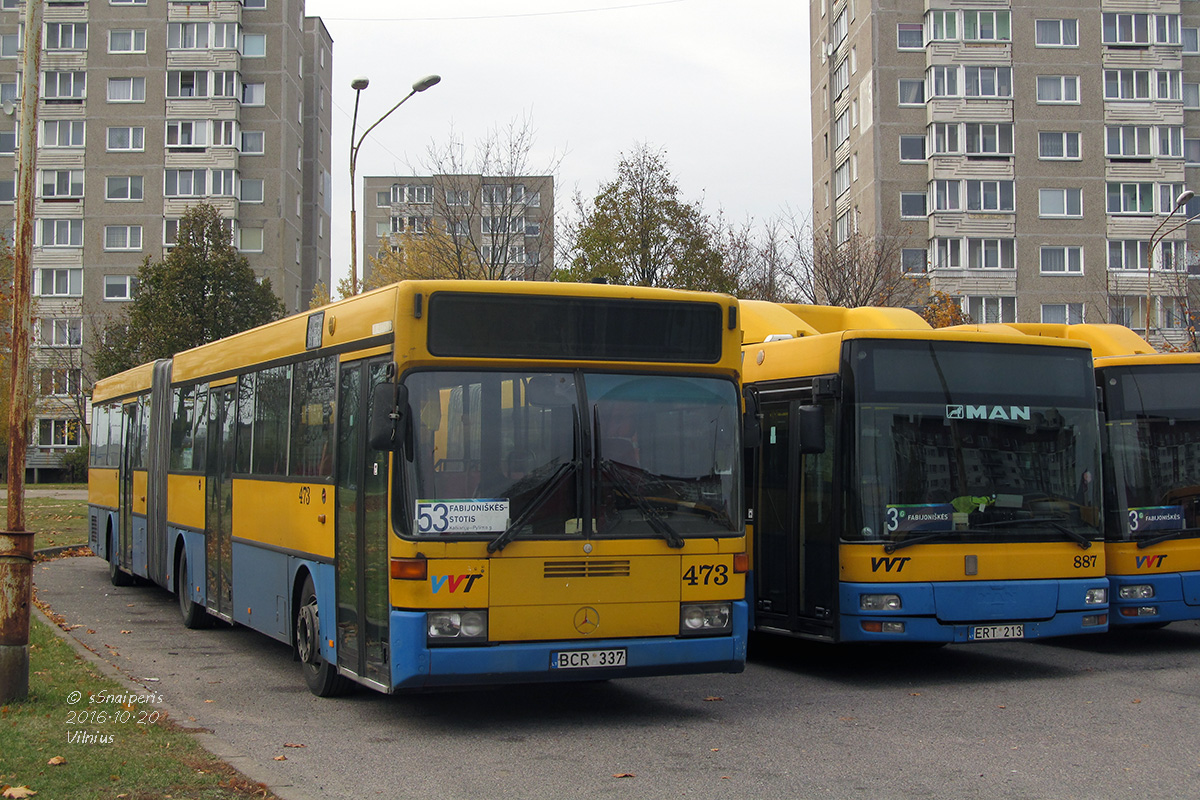 Vilnius, Mercedes-Benz O405G No. 473
