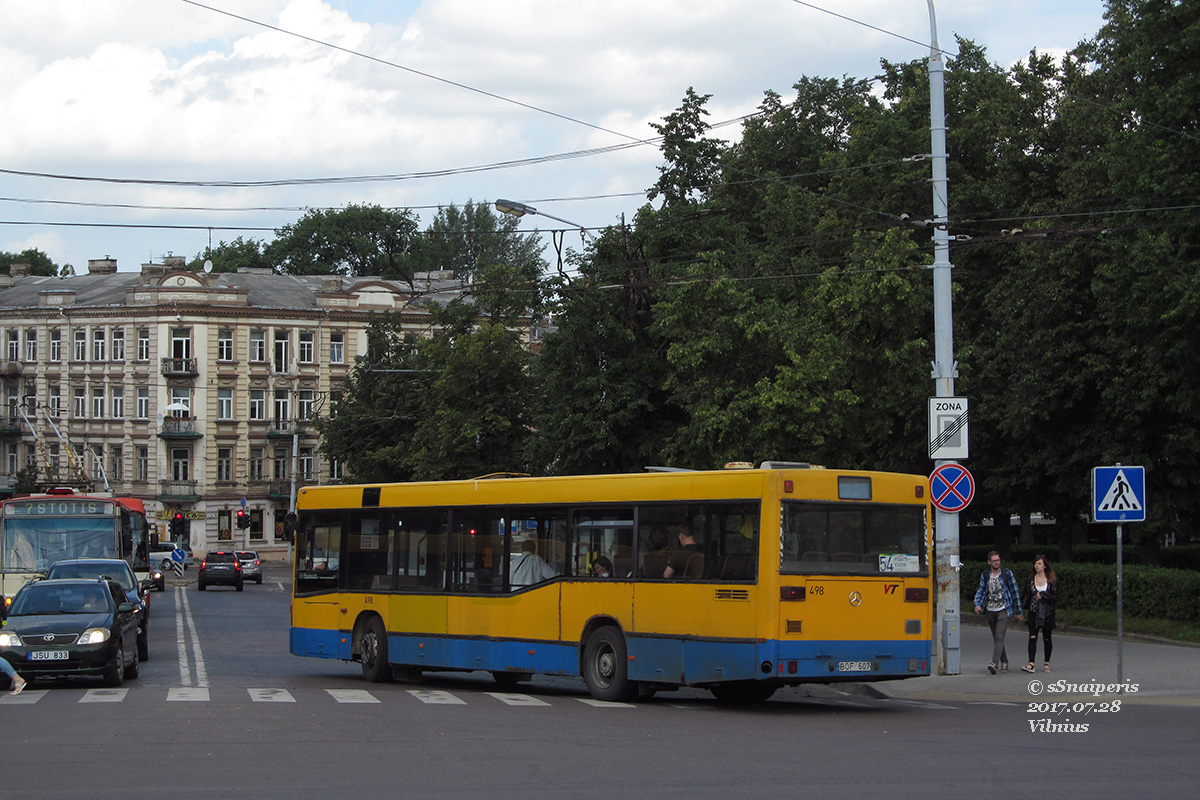 Vilnius, Mercedes-Benz O405N2 # 498