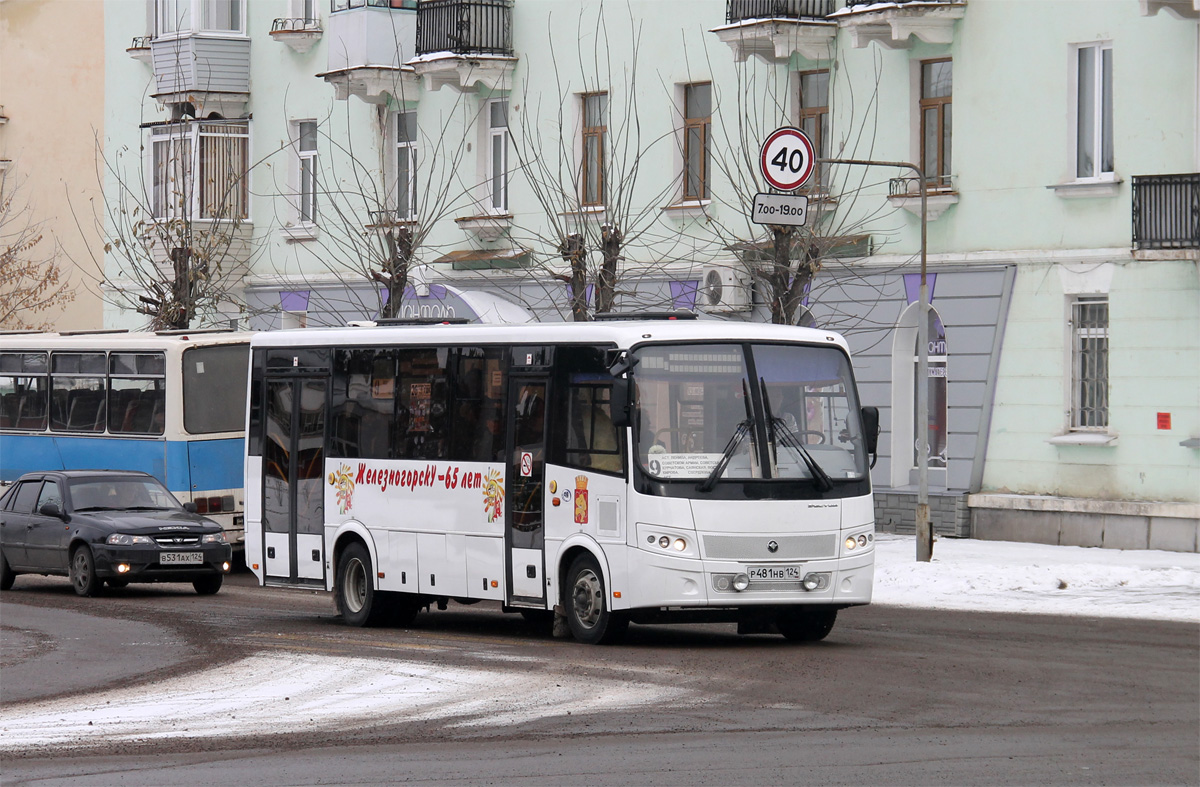 Zheleznogorsk (Krasnoyarskiy krai), PAZ-320414-05 "Vector" (3204ER) # Р 481 НВ 124
