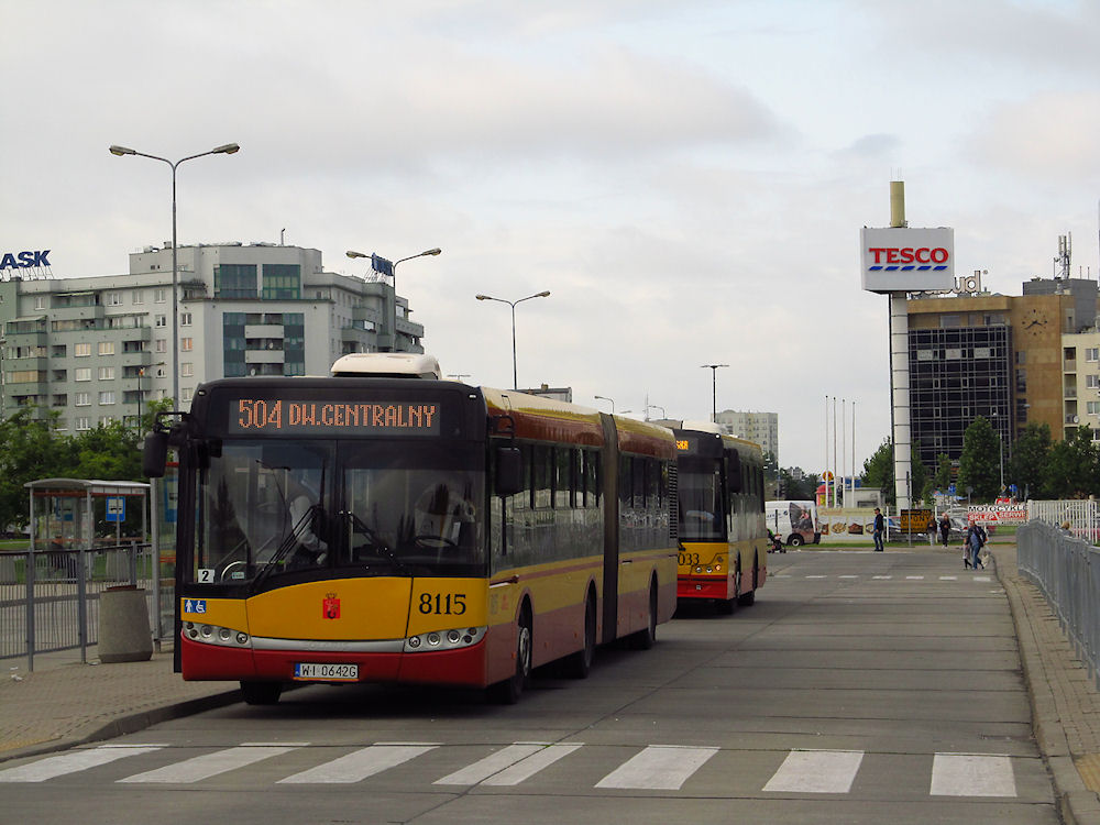 Warsaw, Solaris Urbino III 18 № 8115