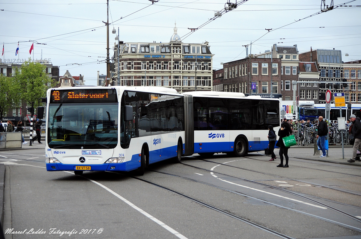 Amsterdam, Mercedes-Benz O530 Citaro Facelift G # 374