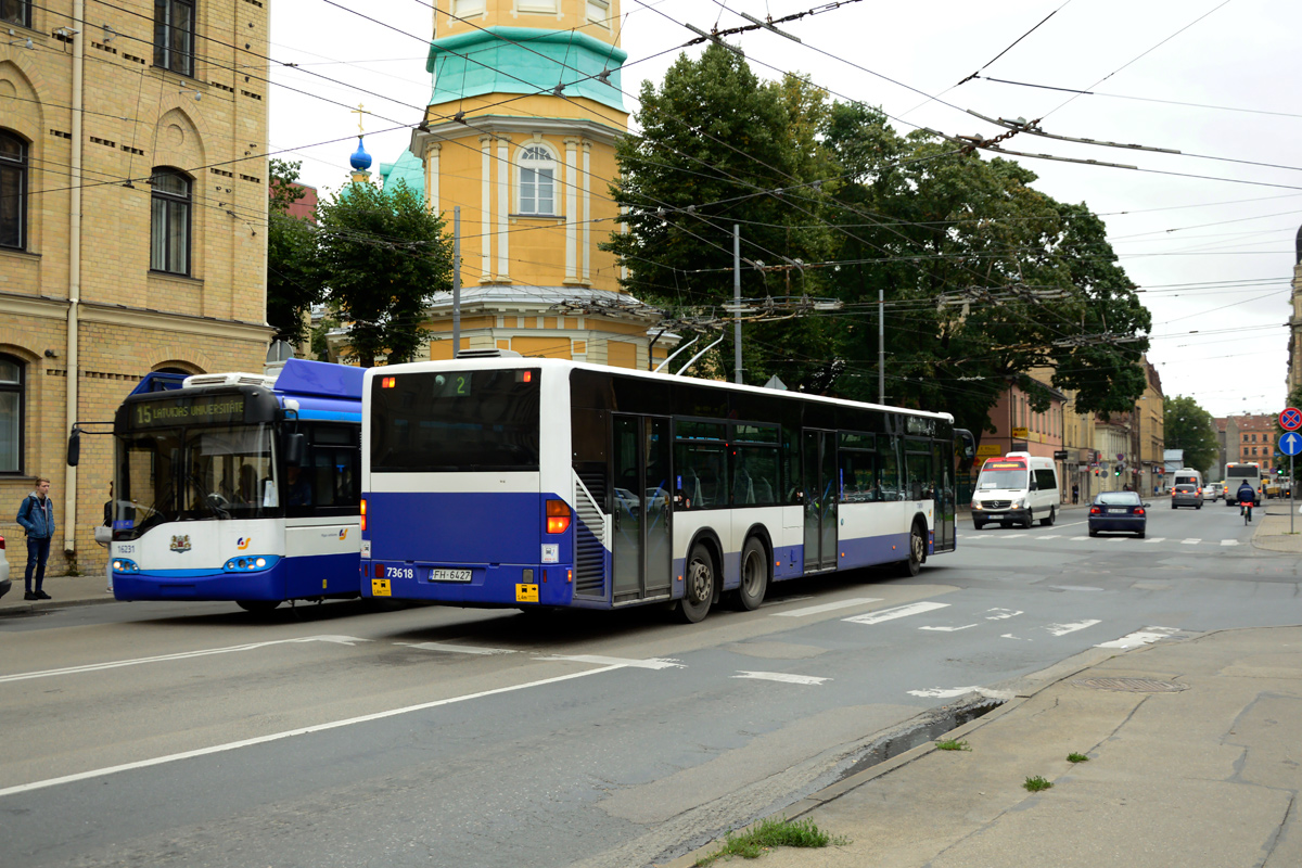 Riga, Mercedes-Benz O530 Citaro L № 73618