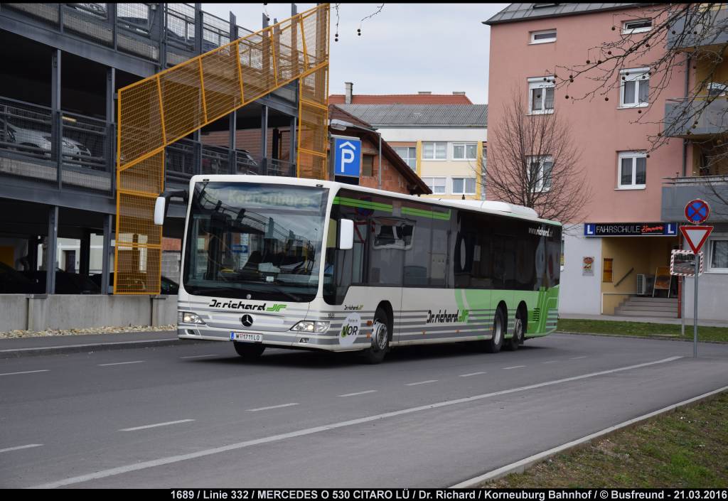 Wien, Mercedes-Benz O530 Citaro Facelift LÜ # R1689