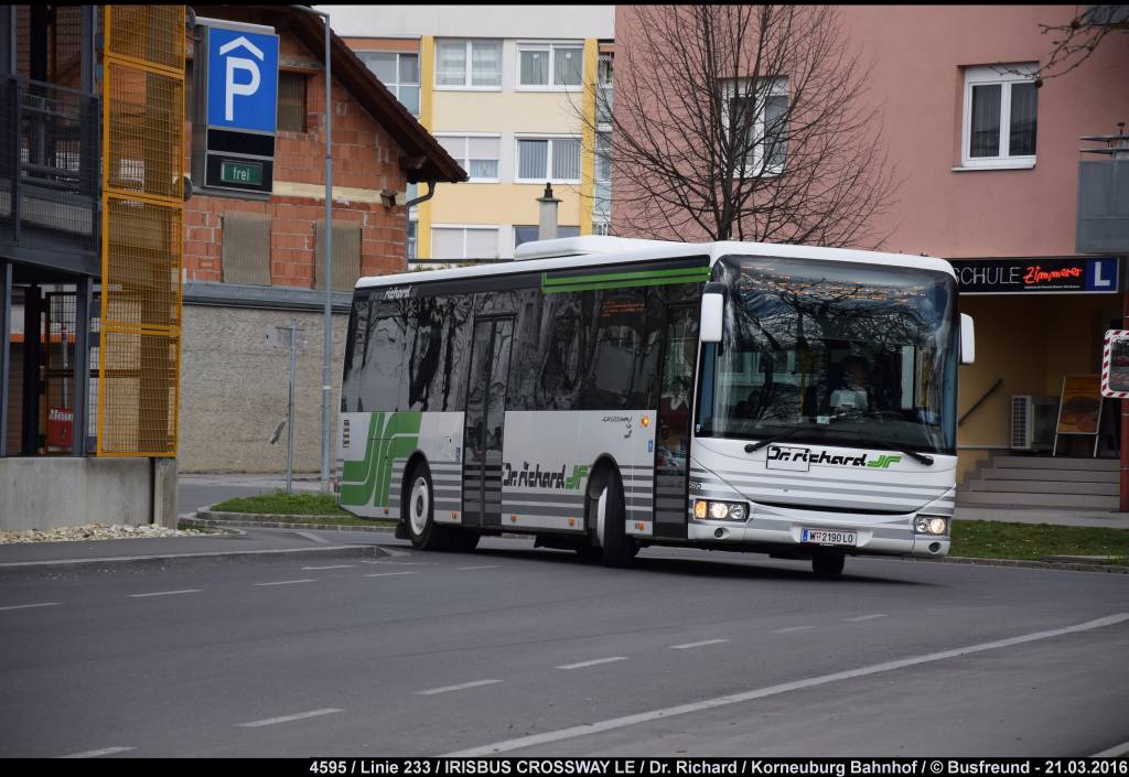 Wien, Irisbus Crossway LE 12M № 4595