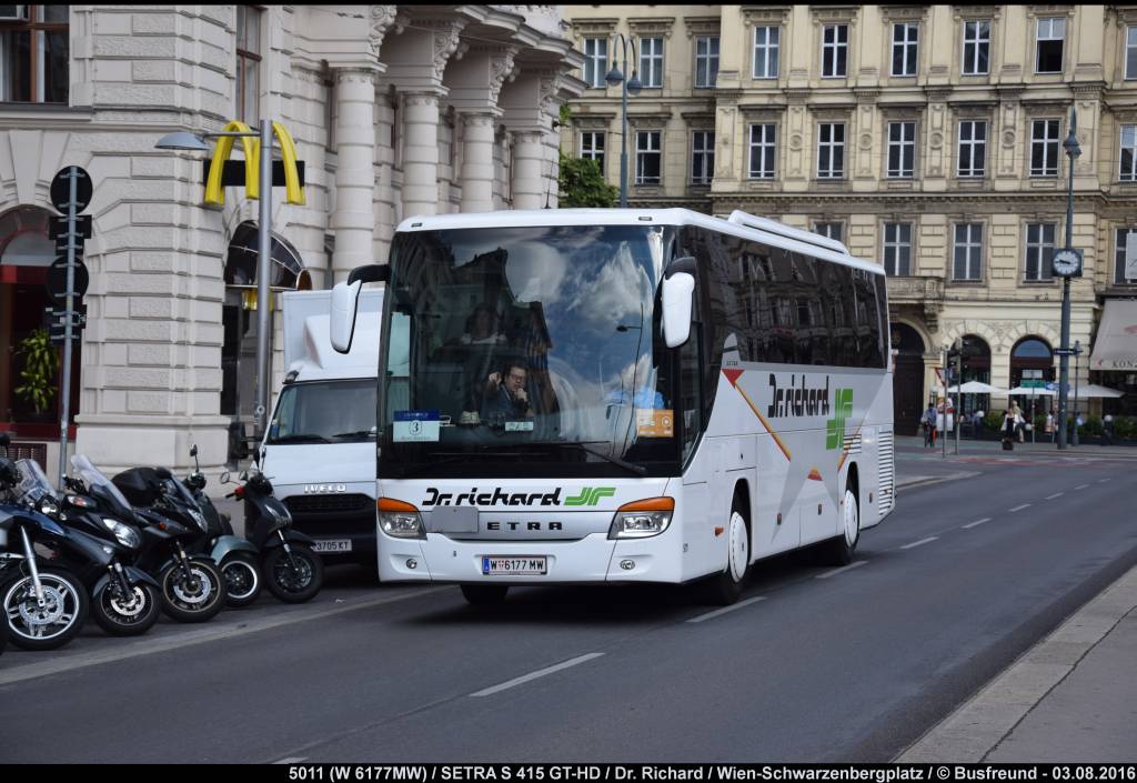 Wien, Setra S415GT-HD No. 5011