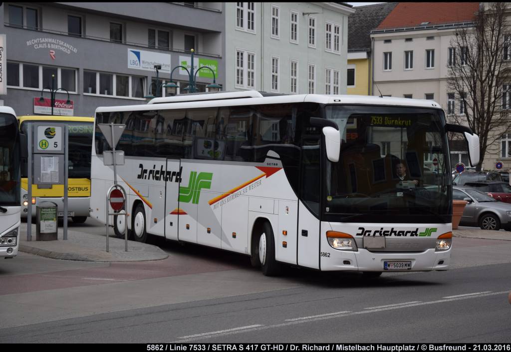 Wien, Setra S417GT-HD No. 5862