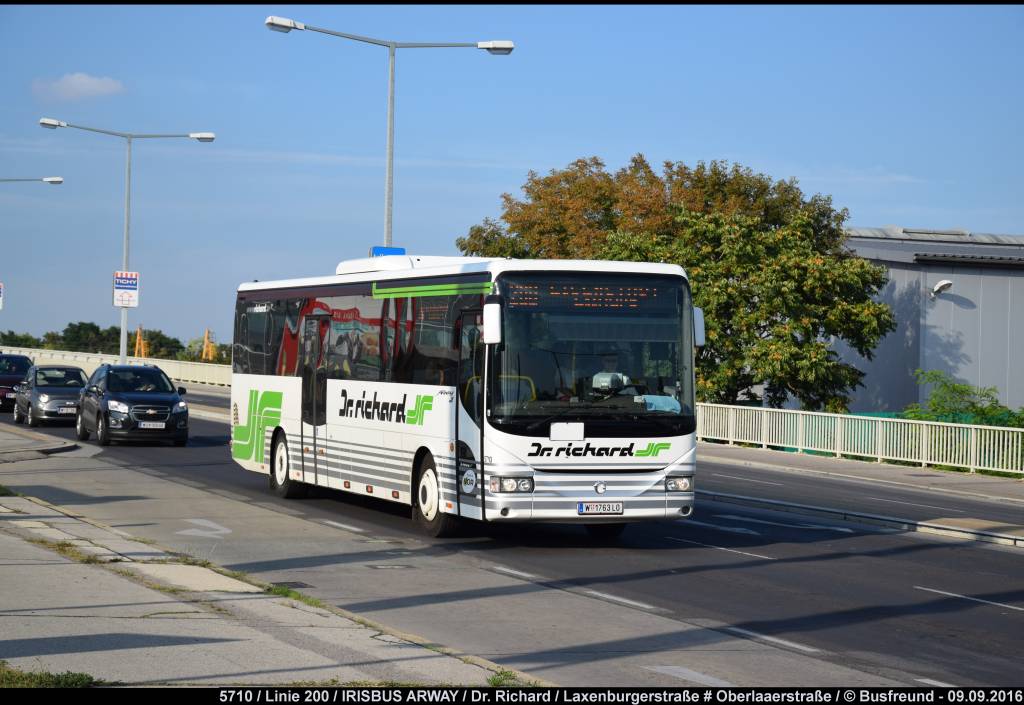 Wien, Irisbus Arway 12.8M č. 5710