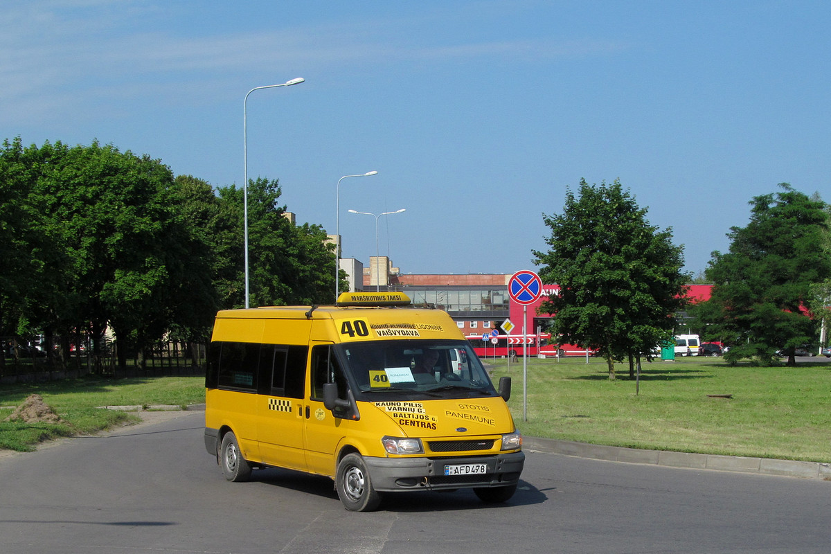 Kaunas, Ford Transit 125T300 # AFD 478