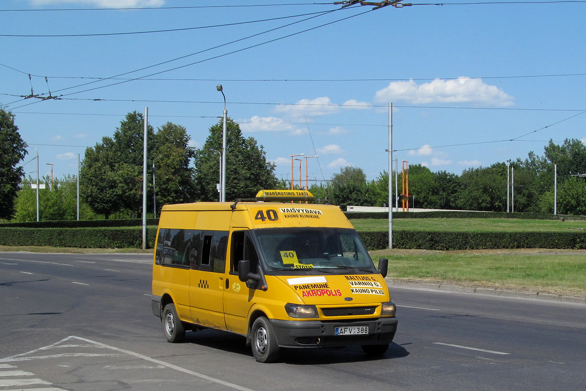 Kaunas, Ford Transit 125T300 № AFV 388