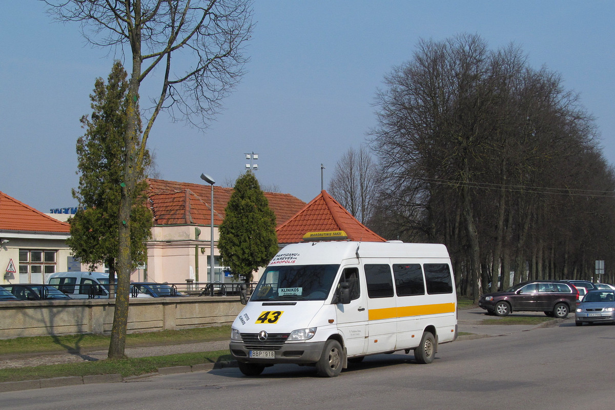 Kaunas, Vilsicaras (MB Sprinter 311CDI) nr. BBP 918