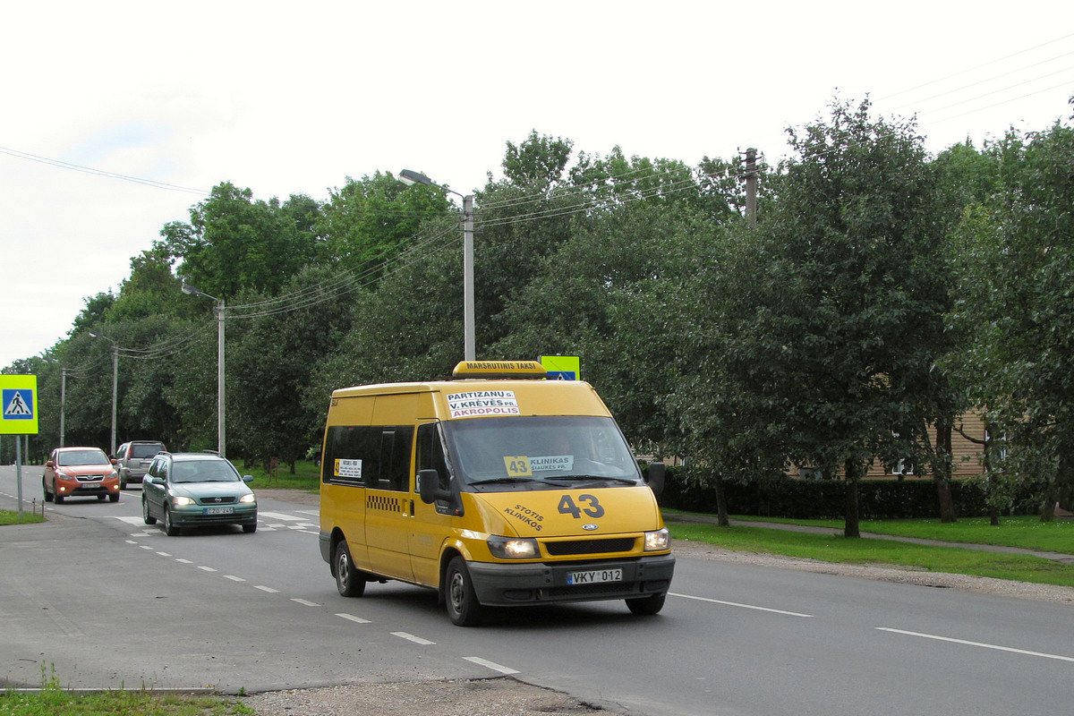 Каунас, Silwi (Ford Transit 75T300) № VKY 012