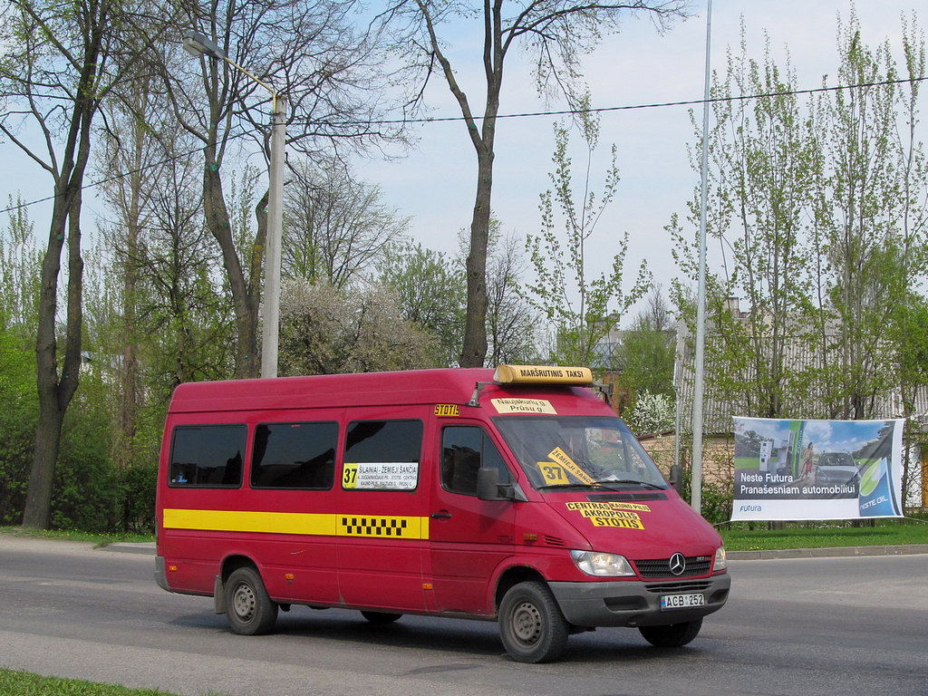 Kaunas, Mercedes-Benz Sprinter 313CDI č. ACB 252