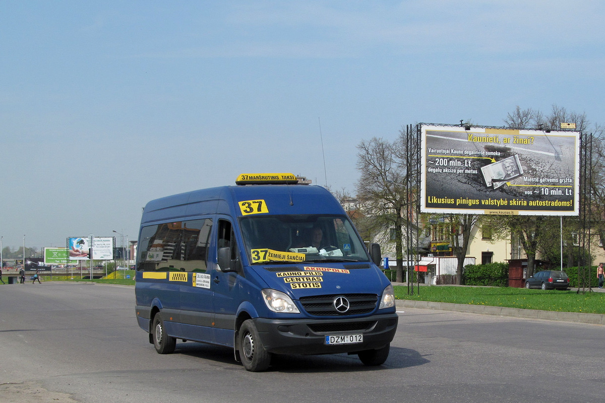 Kaunas, Mercedes-Benz Sprinter 313CDI No. DZM 012
