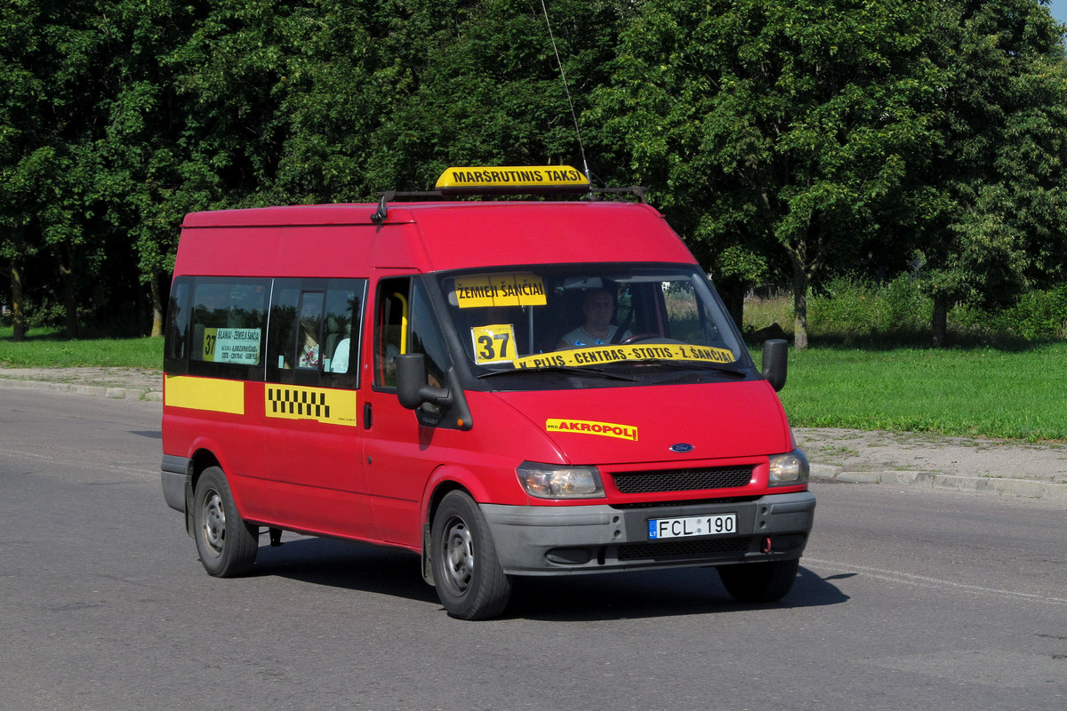 Kaunas, Ford Transit 90T350 # FCL 190