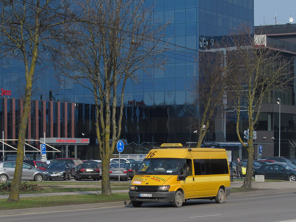 Kaunas, Ford Transit 85T300 # GHJ 675