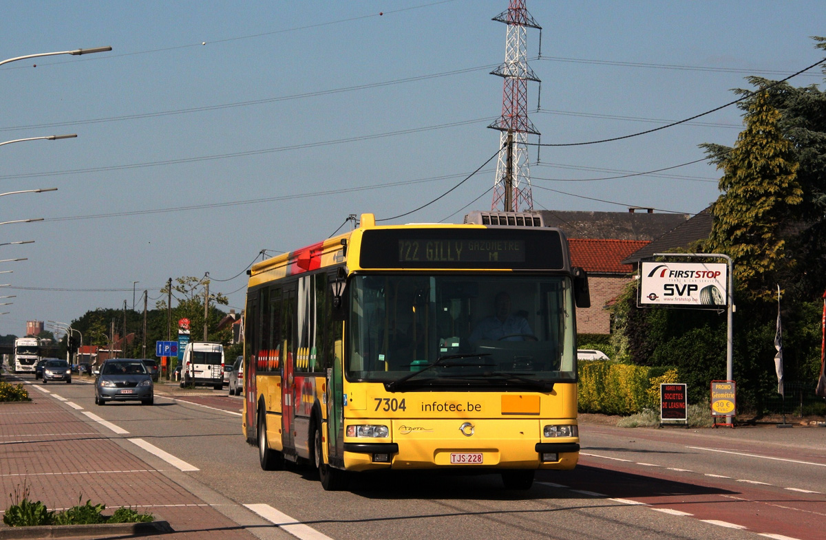 Charleroi, Irisbus Agora S # 7304