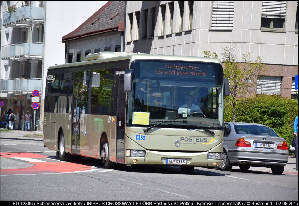 Sankt Pölten, Irisbus Crossway LE 12M # 13886